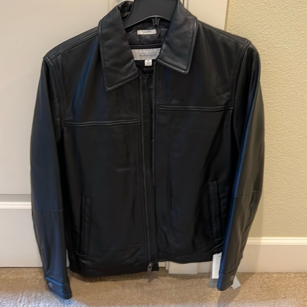 Leather lambskin jacket Brand NEW 🍒